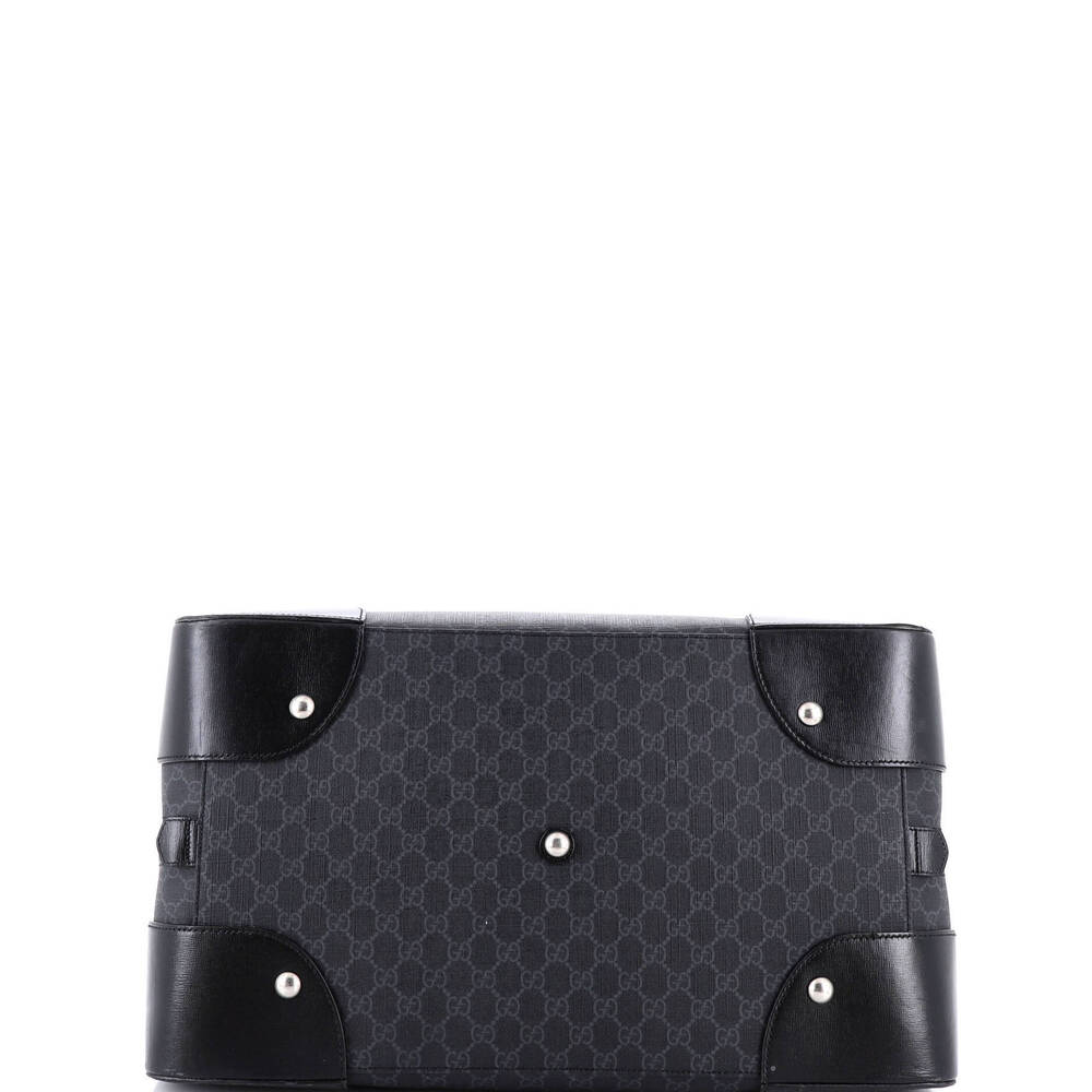 Gucci Large Interlocking G Patch Duffle Bag GG Co… - image 4